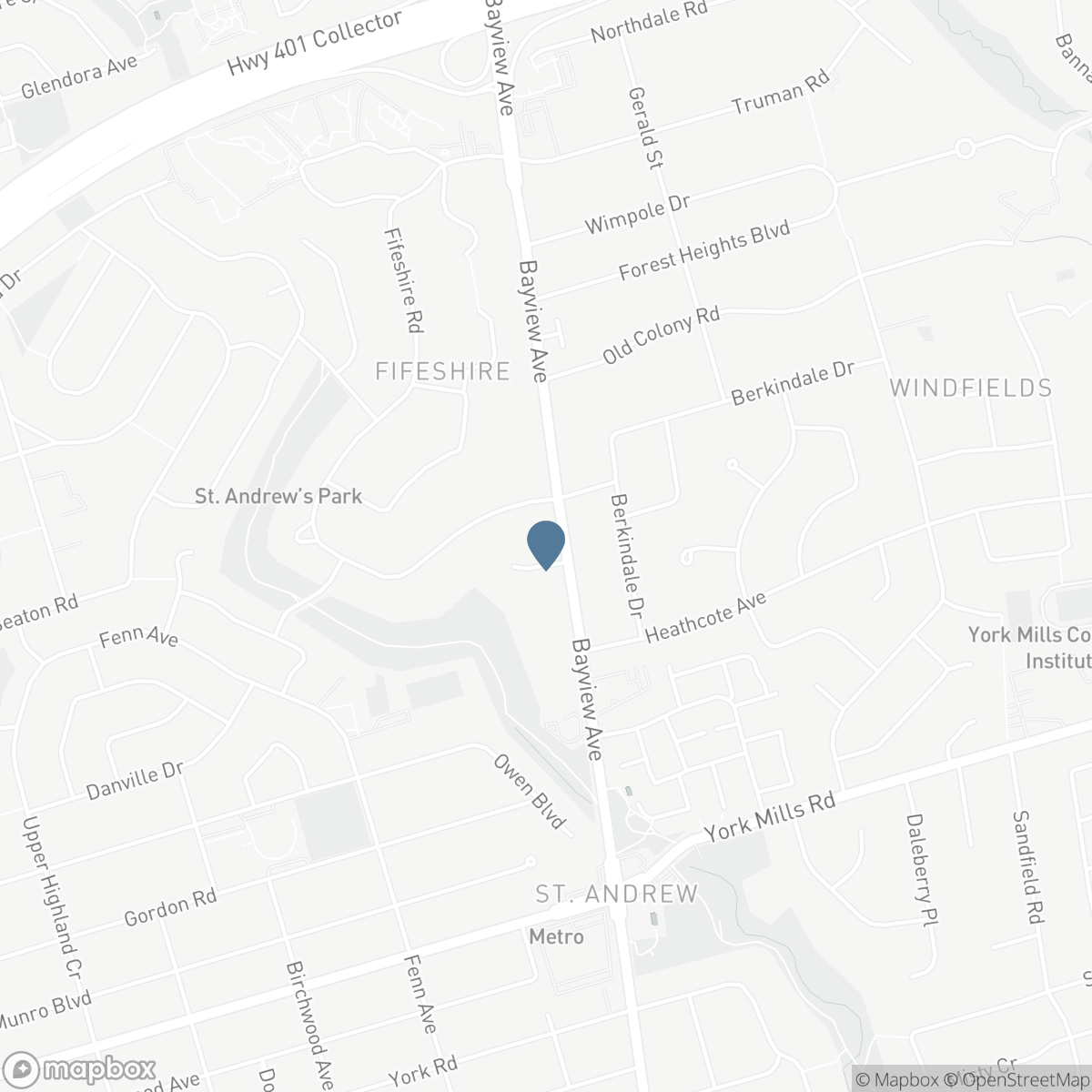 2638A BAYVIEW AVENUE, Toronto, Ontario M2L 1B7